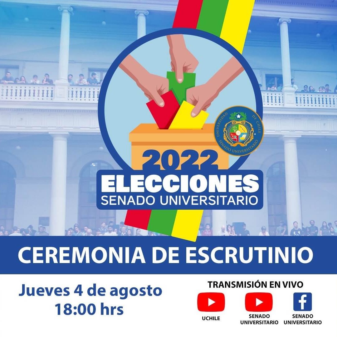 Senado Universitario eligió sus representantes a través de Participa UChile